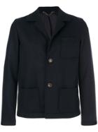 Doppiaa Tri-pocket Blazer - Blue