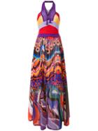 Roberto Cavalli Dreamscape Dress, Women's, Size: 38, Cotton