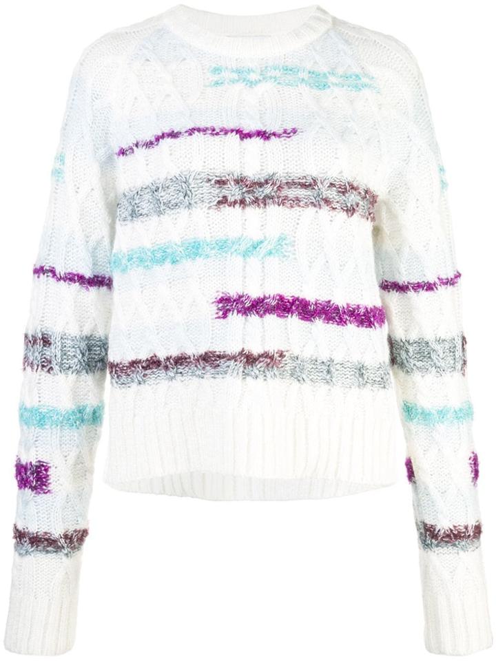 Tanya Taylor Lora Knit Jumper - White