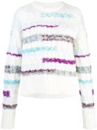 Tanya Taylor Lora Knit Jumper - White
