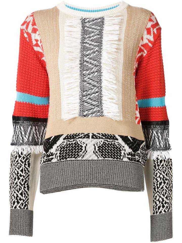 Toga Contrast Knit Sweater