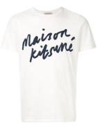 Maison Kitsuné Logo T-shirt - White