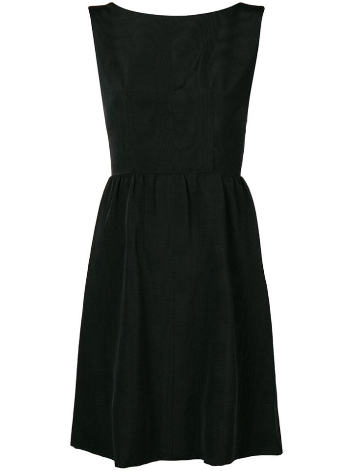 Givenchy Vintage A-line Short Dress - Black