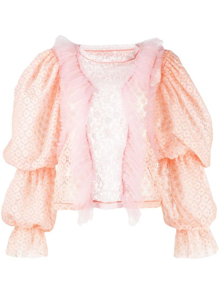 Viktor & Rolf Little House On The Prairie Blouse - Orange