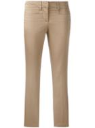 Dondup Myay Trousers, Women's, Size: 46, Nude/neutrals, Cotton/spandex/elastane