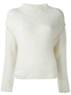 Sportmax 'pinza' Jumper, Women's, Size: Xl, White, Nylon/polyamide/spandex/elastane/alpaca