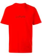 Oamc Snake T-shirt, Men's, Size: Large, Red, Cotton