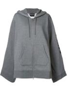 Puma Puma X Fenty Fleece Zip-up Hoodie, Women's, Size: Medium, Grey, Cotton/polyester