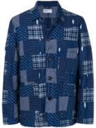 Universal Works Bakers Patchwork Jacket - Blue