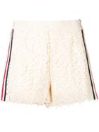 Ermanno Scervino Short Lace Shorts - Neutrals