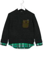 Dsquared2 Kids Layered Knit