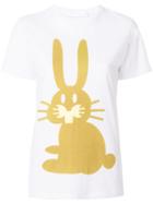 Peter Jensen - Rabbit T-shirt - Women - Cotton - M, White, Cotton