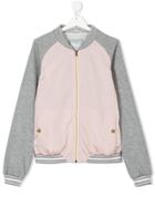 Herno Kids Teen Two-tone Bomber Jacket - Pink & Purple