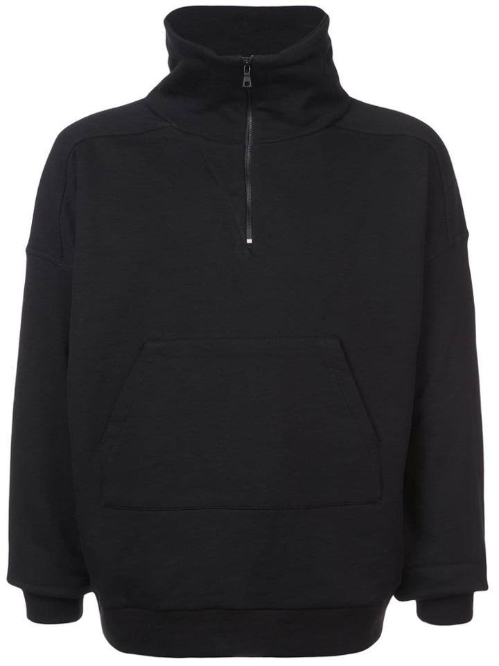 Rta Half Zip Sweatshirt - Black