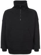 Rta Half Zip Sweatshirt - Black
