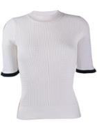 See By Chloé Twist Knit Top - White
