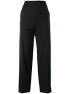 Forte Forte Cropped Tailored Trousers - Black