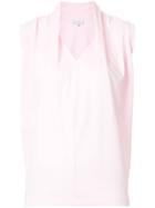 Ck Calvin Klein Draped Sports Jersey - Pink & Purple