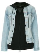 T By Alexander Wang Jean Jacket - Blue