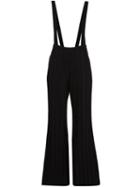 Misha Nonoo 'elena Suspender' Jumpsuit, Women's, Size: 10, Black, Cotton/viscose/wool