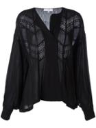Iro Yamy Blouse, Women's, Size: 36, Black, Rayon