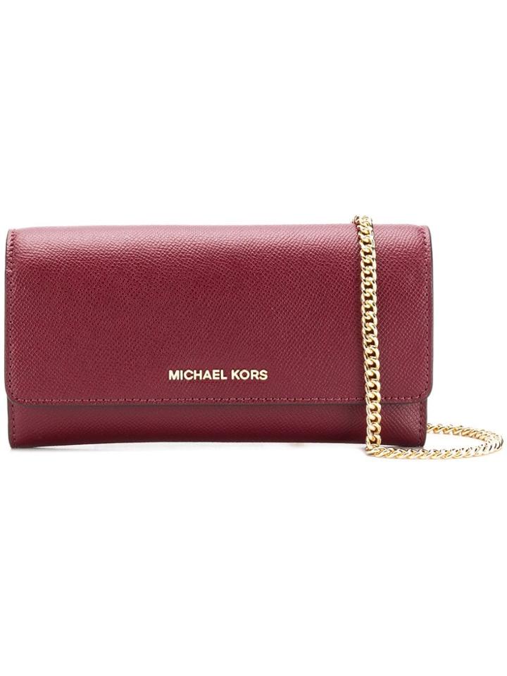 Michael Michael Kors Wallet Shoulder Bag - Red
