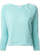 James Perse Button Detail Longsleeved T-shirt