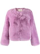 Stine Goya Faux Fur Jacket - Pink