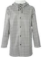 Stutterheim Houndstooth Hooded Coat