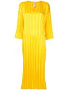 Zero + Maria Cornejo Satin Beach Dress - Yellow