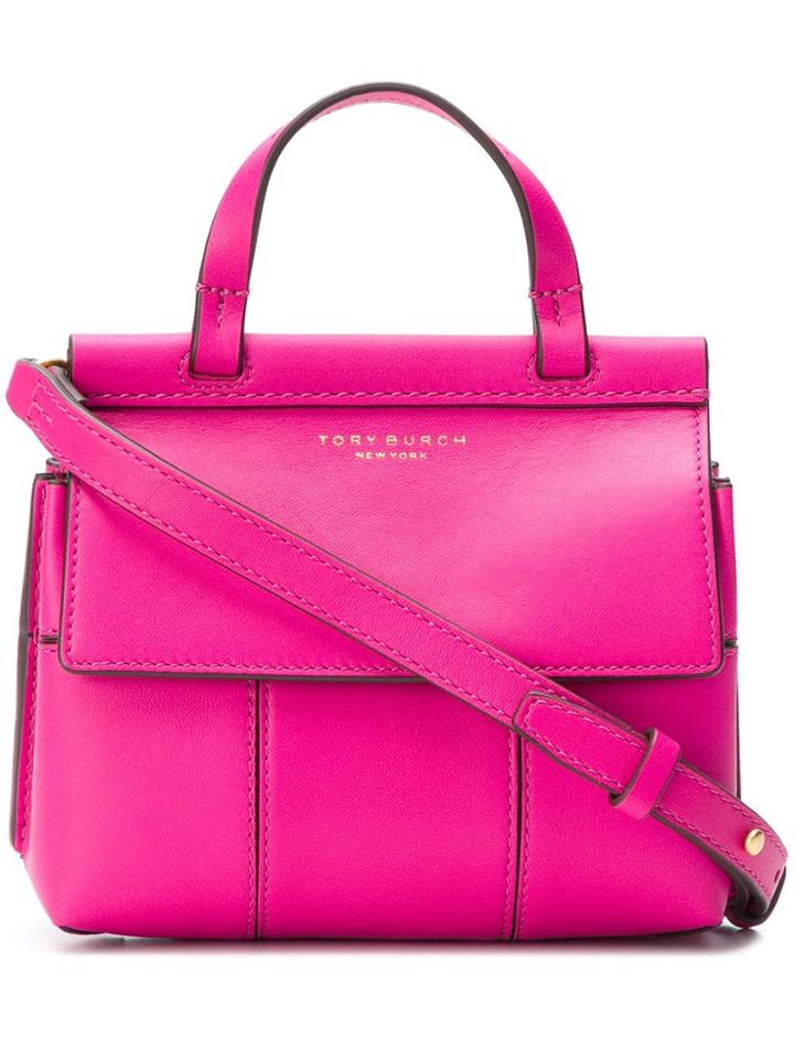 Tory Burch Mini Tote Bag - Pink & Purple