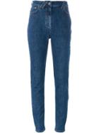 Courrèges P06 Jeans, Women's, Size: 40, Blue, Cotton/spandex/elastane