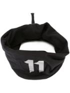 11 By Boris Bidjan Saberi Embroidered Asymmetric Scarf
