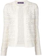 Ralph Lauren Black Open Knit Cardigan