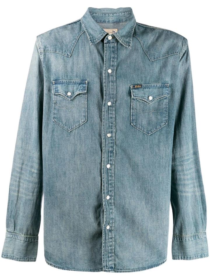 Polo Ralph Lauren Western Denim Shirt - Blue