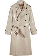 Burberry Laminated Trench Coat - Nude & Neutrals