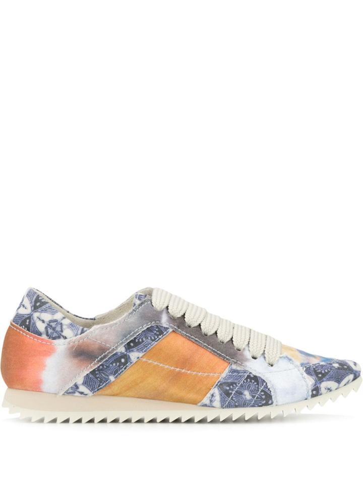 Pedro Garcia Cristina Tie-dye Sneakers - Blue