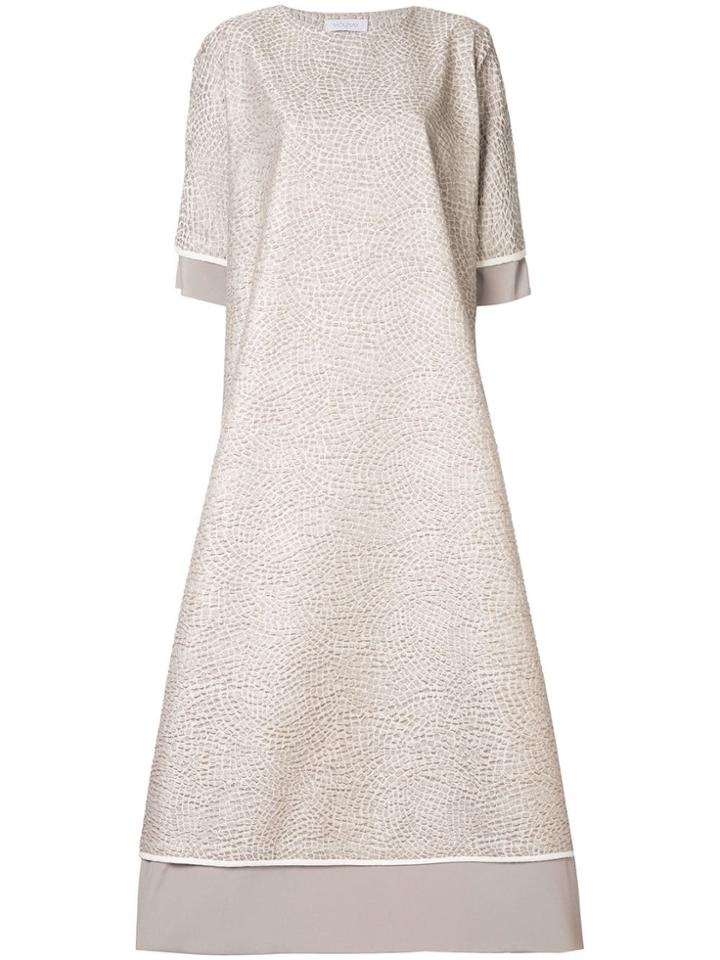 Mounay Lizzie Kaftan Dress - Brown