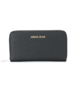 Armani Jeans Zip Around Wallet - Black