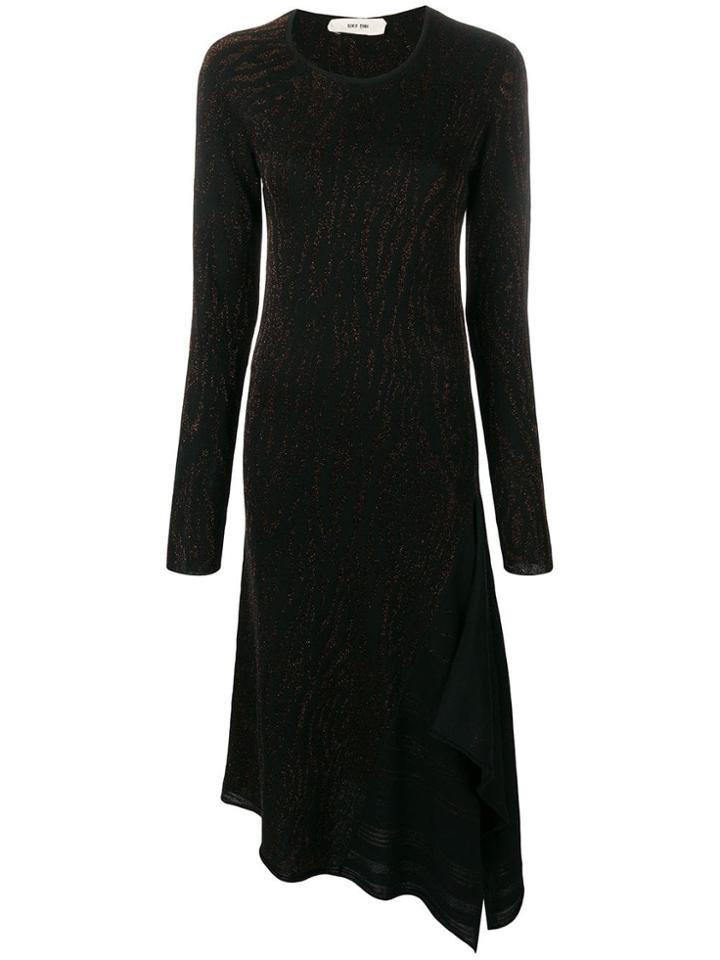 Damir Doma Kirsi Metallic Dress - Black