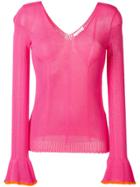 See By Chloé Fitted Sweater - Pink