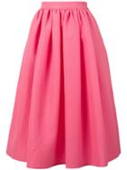 Msgm Full Midi Skirt - Pink