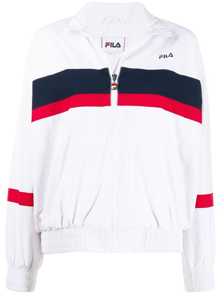 Fila Kaya Windbreaker Jacket - White