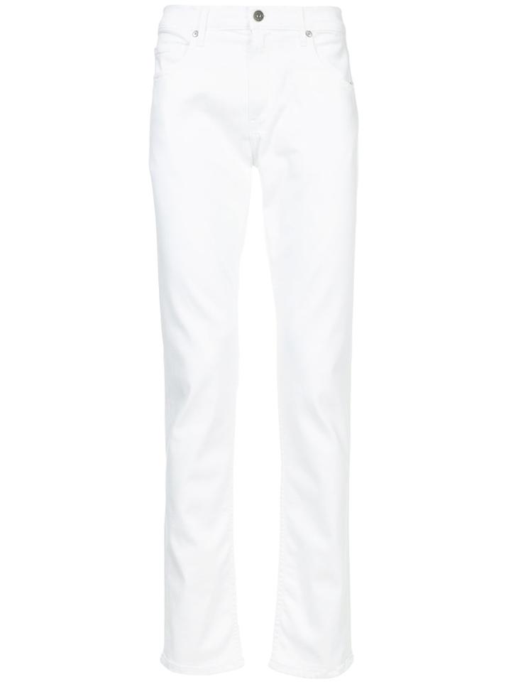 Paige Straight-leg Jeans - White