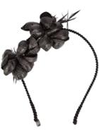 Gigi Burris Millinery 'alchemia' Head Band, Women's, Size: Medium, Black, Acacia Gum