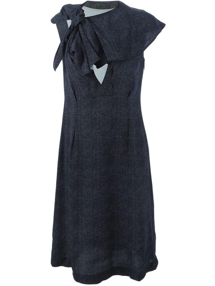Maison Margiela Vintage Tie Detail Dress
