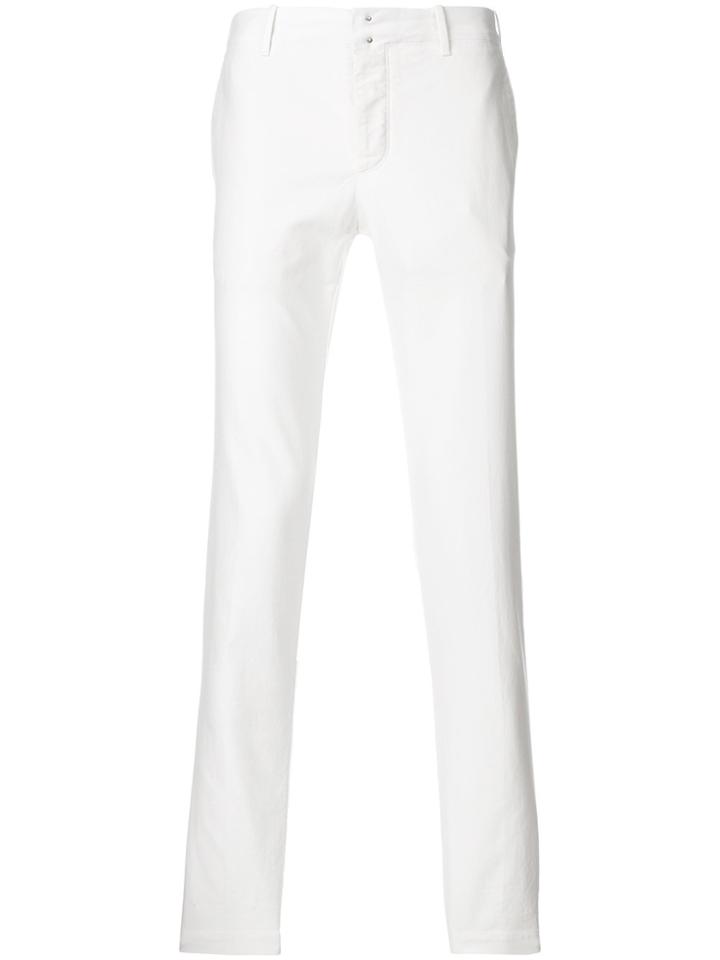 Incotex Slim-fit Trousers - White