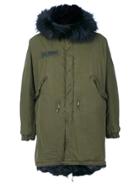 As65 Hooded Military Coat - Green