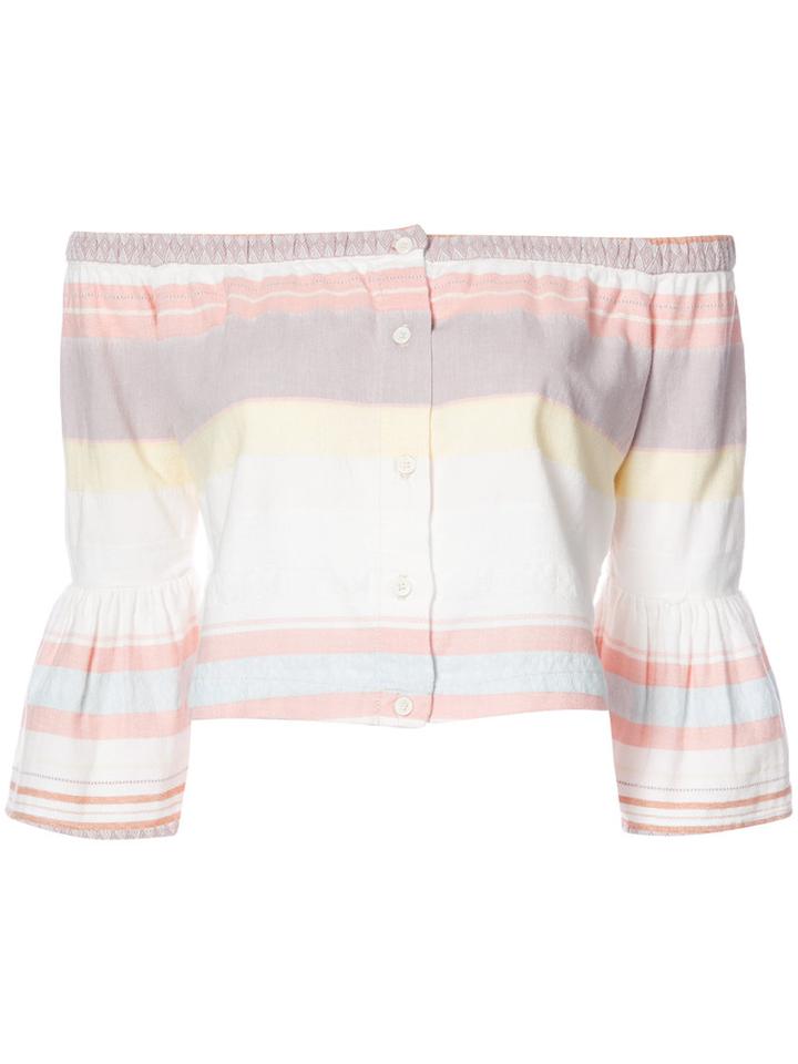 Mother - Sweet Southern Trouble Shirt - Women - Cotton - Xs, Beige, Cotton