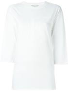 Calvin Klein Jeans - Tonal Logo Print T-shirt - Women - Cotton - Xl, White, Cotton